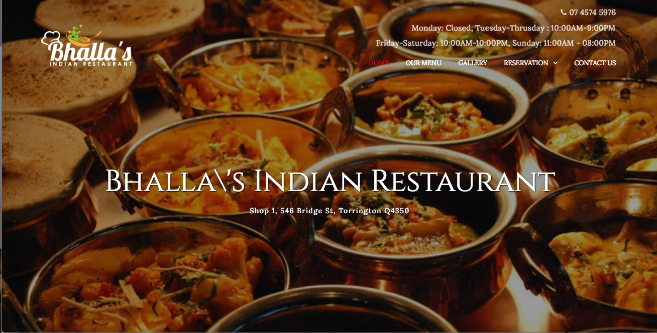 Bhallas Indian Restaurant