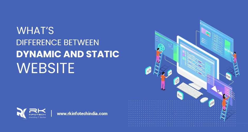What’s Difference between a dynamic and static website