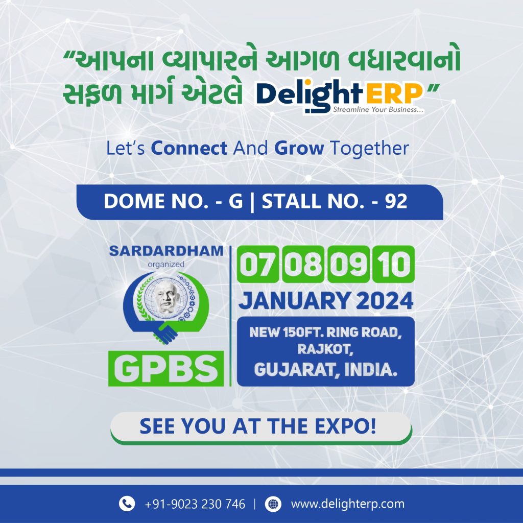Delight ERP GPBS Expo 2024
